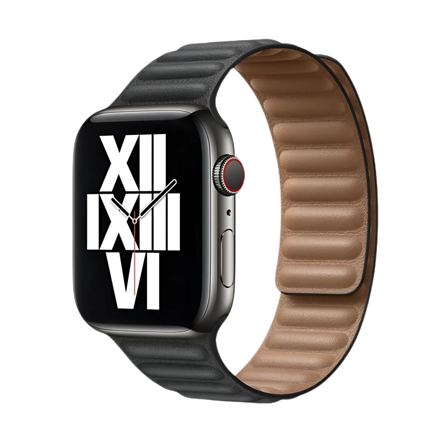 Zhongwo Часы Strap Apple Compatibility Leather Material, Black 
Zhongwo Часы Strap Apple Compatibility Leather Material, Black