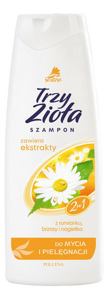 Три травы, Шампунь для волос 2в1, 250 мл Trzy Zioła
Три травы, Шампунь для волос 2в1, 250 мл Trzy Zioła