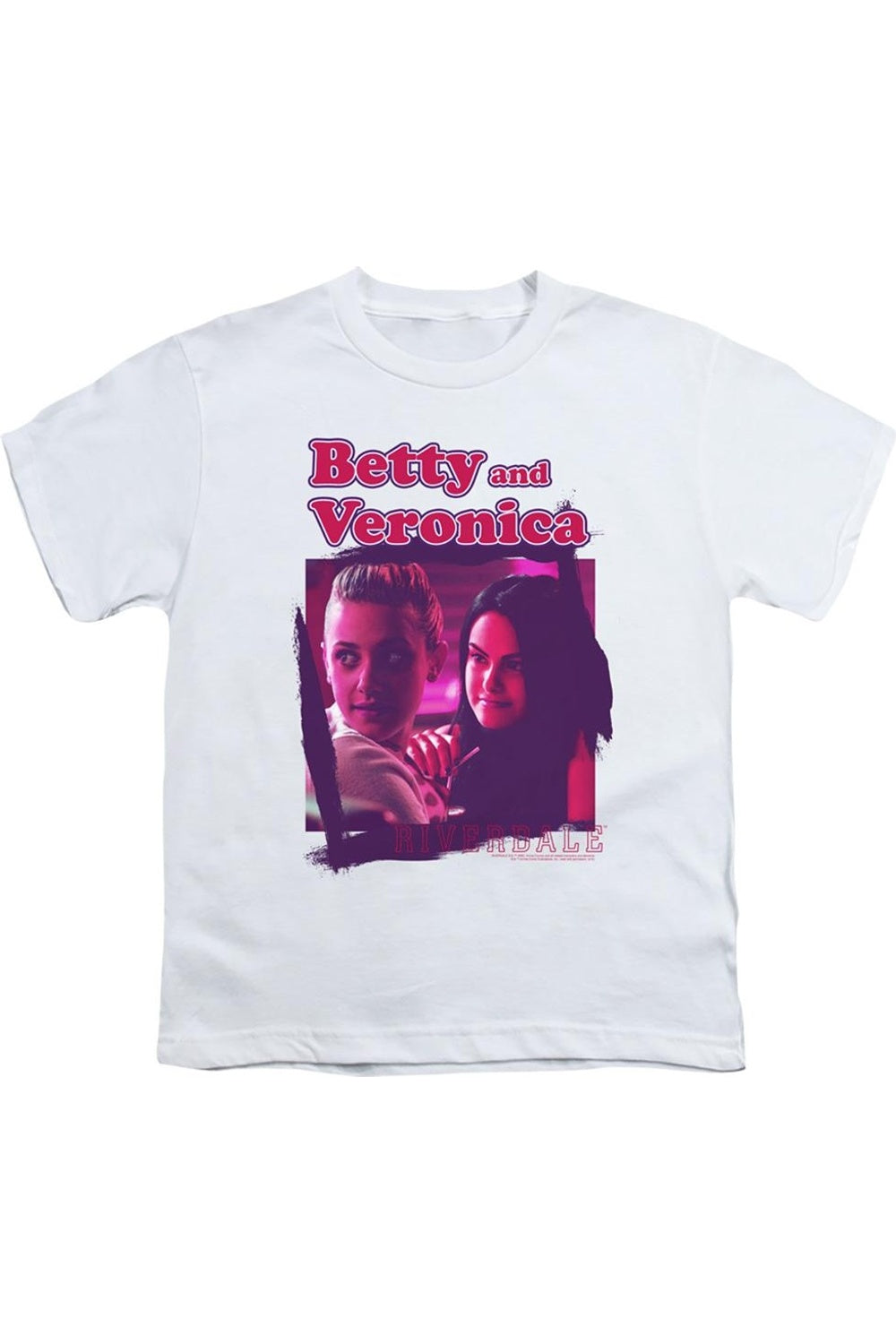 Футболка с коротким рукавом Riverdale "Бетти и Вероника" для детей Gildan, белый
Футболка с коротким рукавом Riverdale "Бетти и Вероника" для детей Gildan, белый