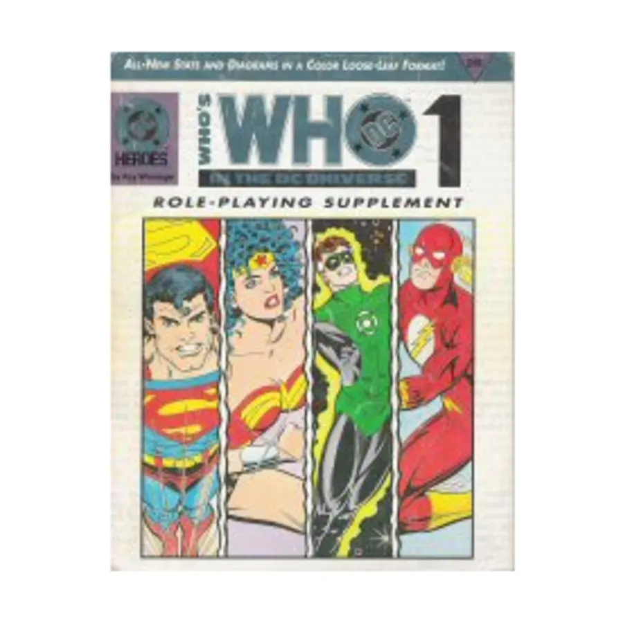 Who's Who in the DC Universe #1, DC Heroes - Core & Sourcebooks (Mayfair Games), мягкая обложка
Who's Who in the DC Universe #1, DC Heroes - Core & Sourcebooks (Mayfair Games), мягкая обложка
