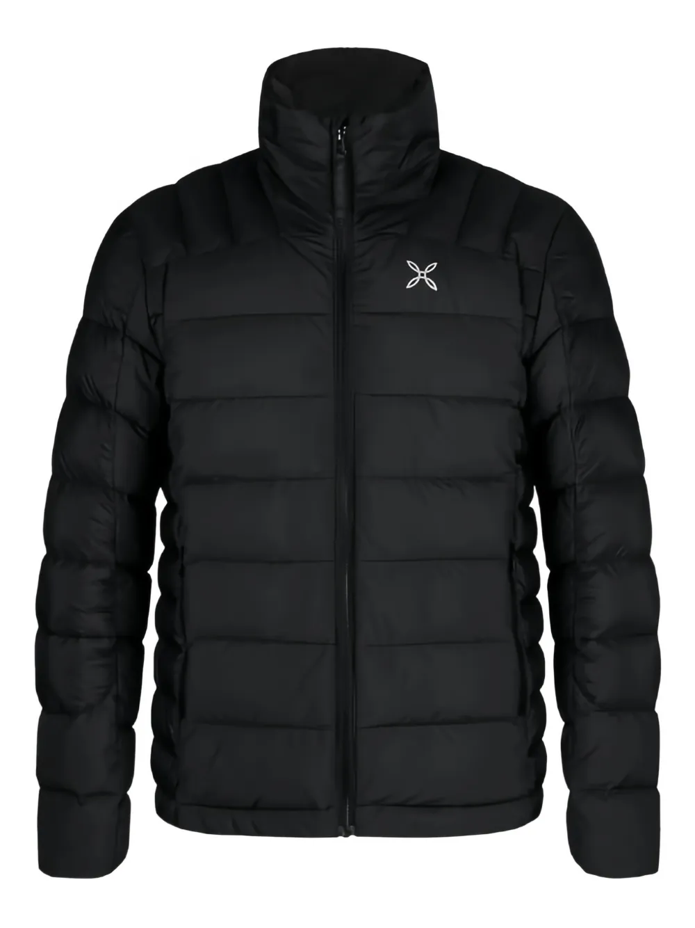 Стеганый пуховик с высоким воротником Monture, черный
Стеганый пуховик с высоким воротником Monture, черный