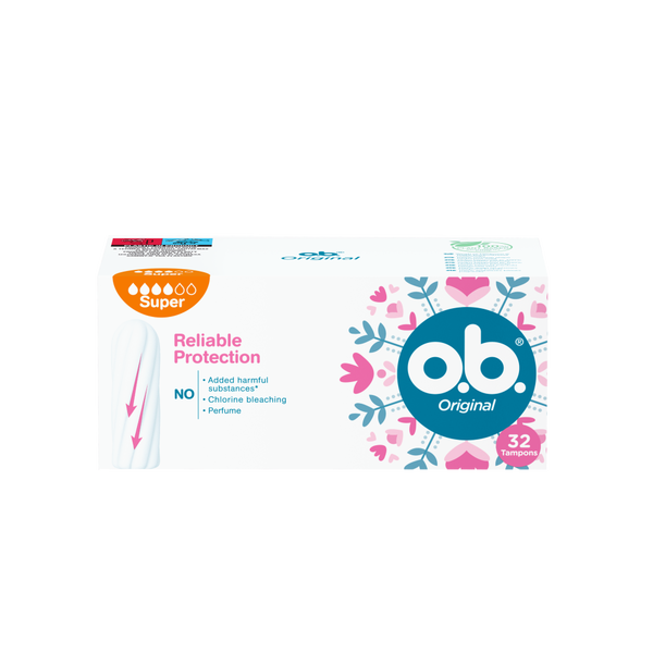 Супергигиеничные тампоны, 32 шт./1 упаковка. O.B. Original
Супергигиеничные тампоны, 32 шт./1 упаковка. O.B. Original