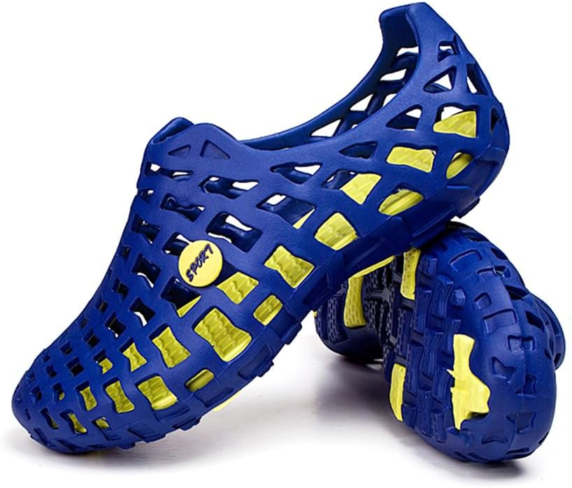 Водные туфли женские и мужские, сандалии, пляжная обувь, повседневные сетчатые легкие наружные массажные летние тапочки Asifn, синий
Водные туфли женские и мужские, сандалии, пляжная обувь, повседневные сетчатые легкие наружные массажные летние тапочки Asifn, синий