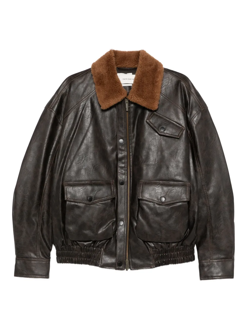 Куртка с меховым воротником Feng Chen Wang, коричневый
Куртка с меховым воротником Feng Chen Wang, коричневый