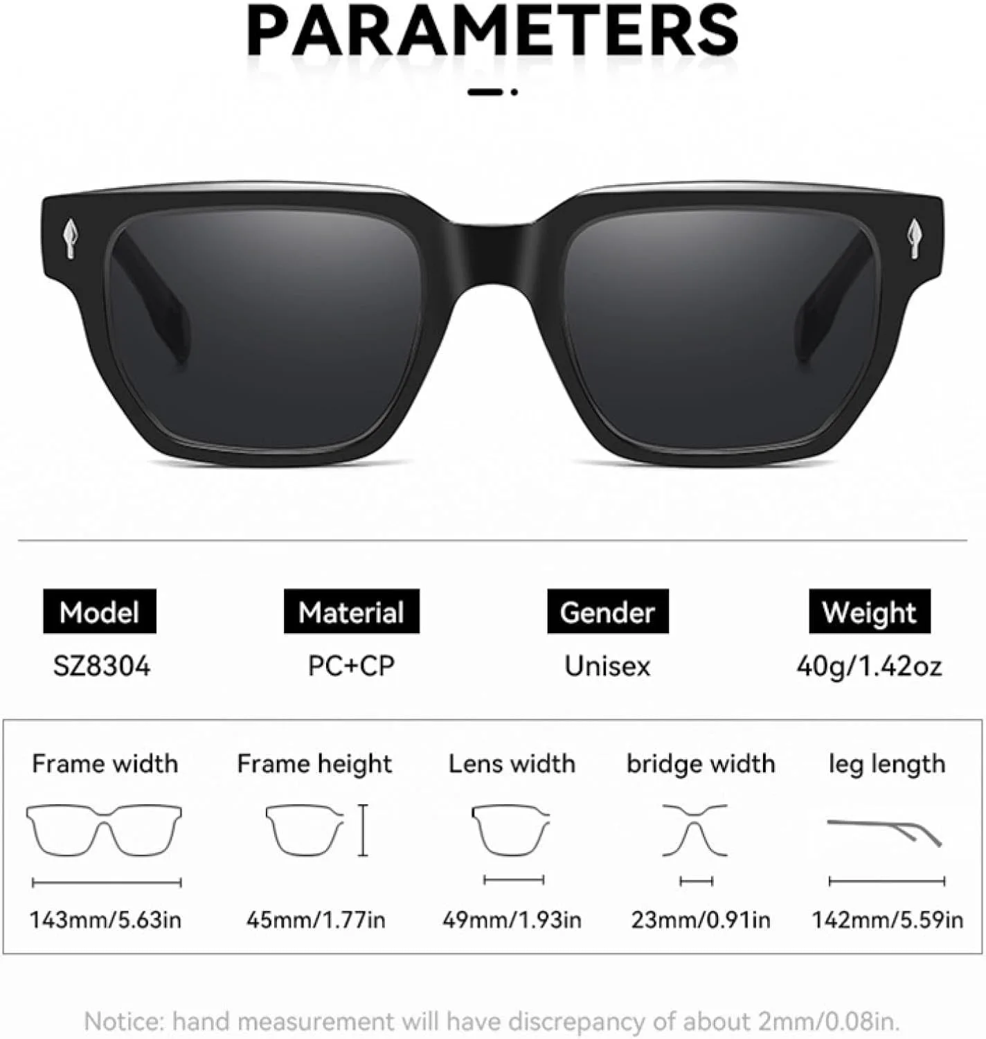 Винтажные солнцезащитные очки Rivet для женщин и мужчин, роскошные, популярные, в стиле панк, для вождения, с защитой от УФ-излучения UV400 TVTBBVV, Tea Tea
Винтажные солнцезащитные очки Rivet для женщин и мужчин, роскошные, популярные, в стиле панк, для вождения, с защитой от УФ-излучения UV400 TVTBBVV, Tea Tea