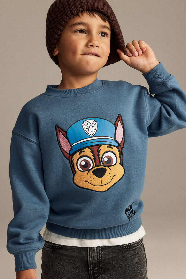 Толстовка с мотивом H&M, синий
Толстовка с мотивом H&M, синий