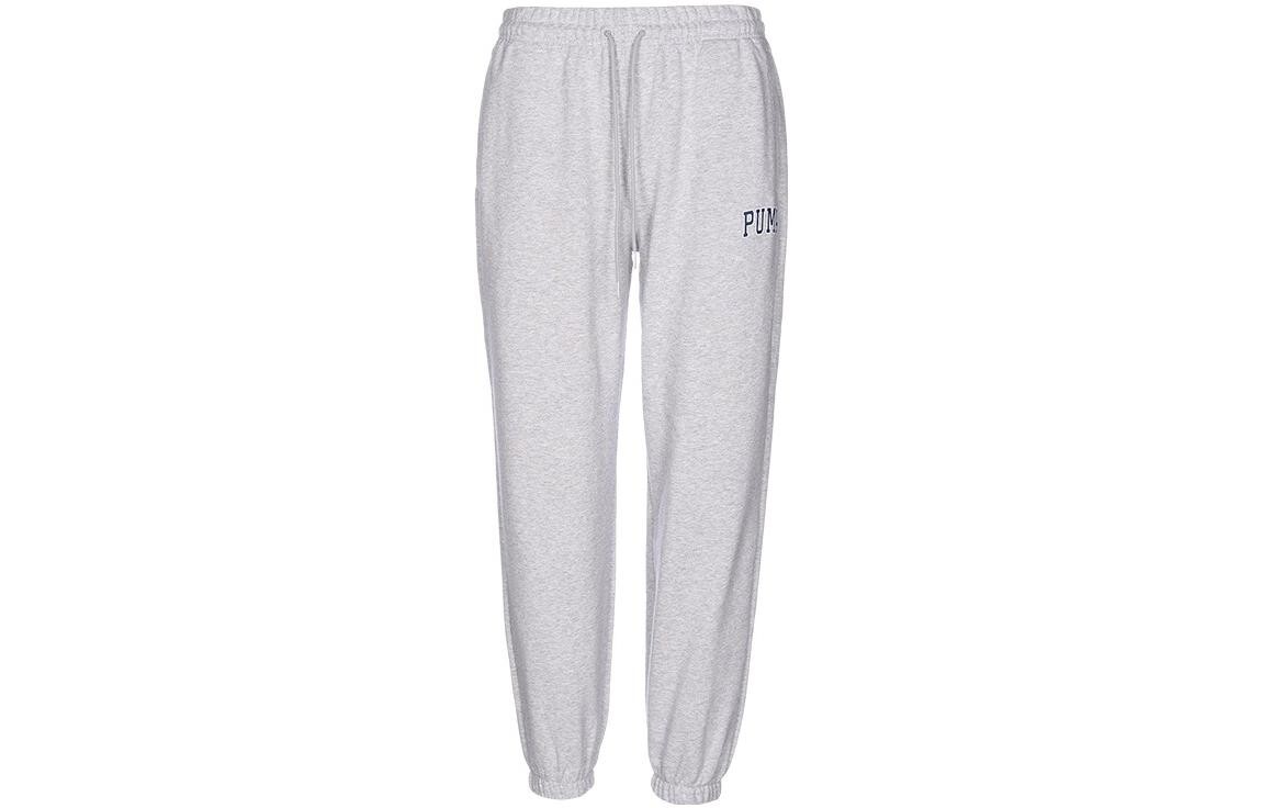 Трикотажные спортивные штаны унисекс серые Puma, серый
Трикотажные спортивные штаны унисекс серые Puma, серый