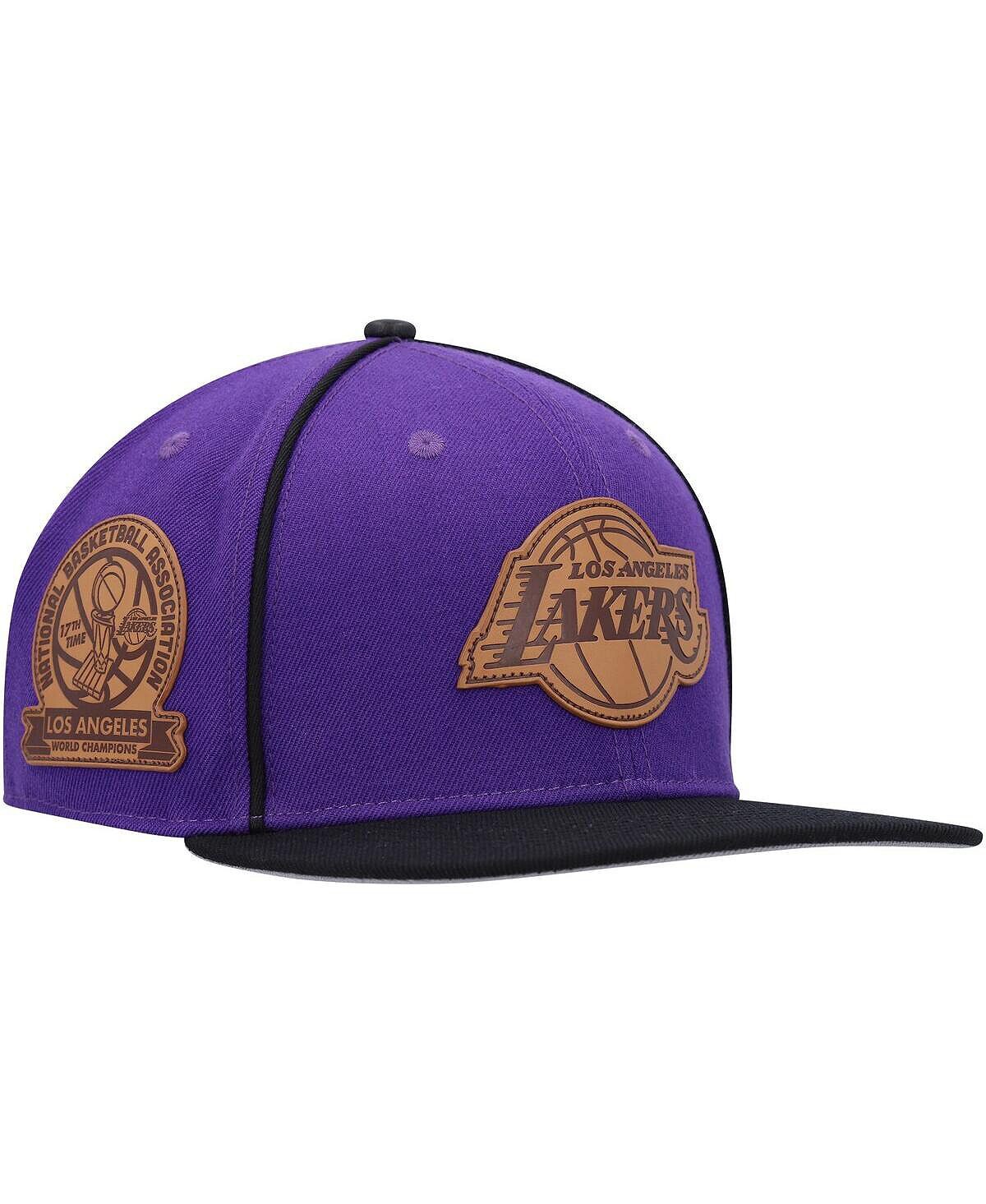 Мужская фиолетово-черная кепка Snapback Los Angeles Lakers Heritage с кожаной нашивкой Pro Standard
Мужская фиолетово-черная кепка Snapback Los Angeles Lakers Heritage с кожаной нашивкой Pro Standard