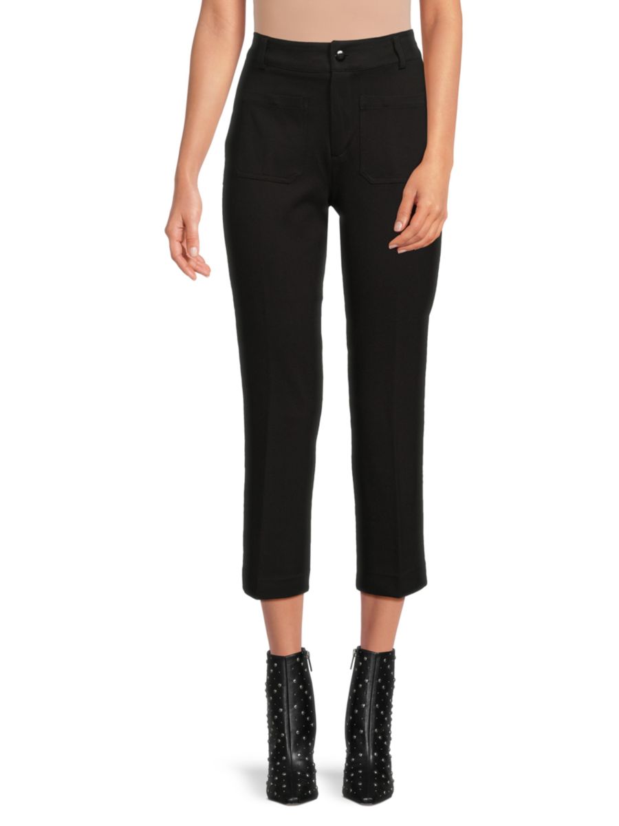 Укороченные брюки Lola Flat Front Carpenter Saks Fifth Avenue, черный
Укороченные брюки Lola Flat Front Carpenter Saks Fifth Avenue, черный