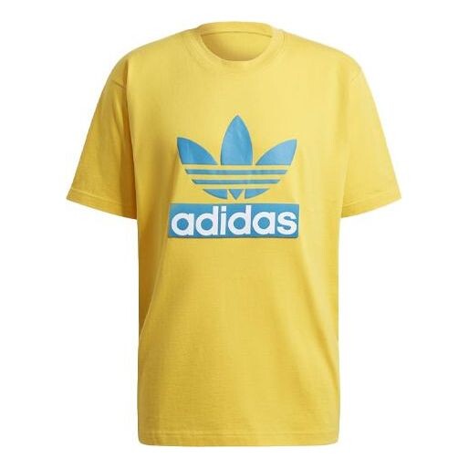 Футболка originals big trfl tee casual sports round neck short sleeve yellow Adidas, желтый
Футболка originals big trfl tee casual sports round neck short sleeve yellow Adidas, желтый