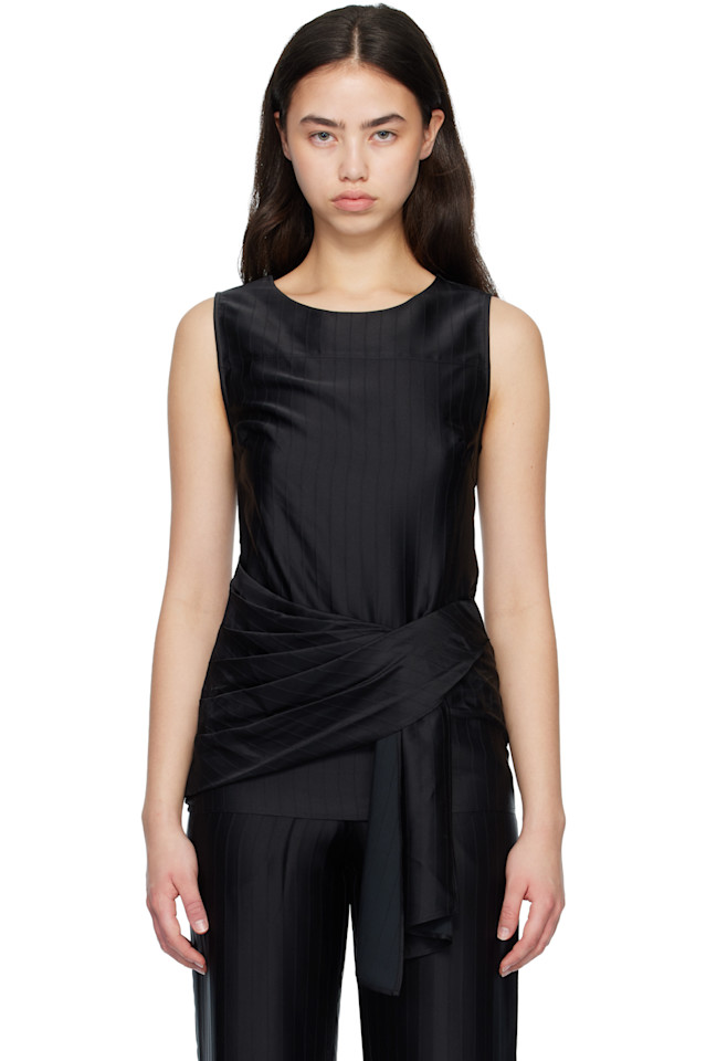 Блузка с драпировкой от Fonda Loulou De Saison, черный
Блузка с драпировкой от Fonda Loulou De Saison, черный