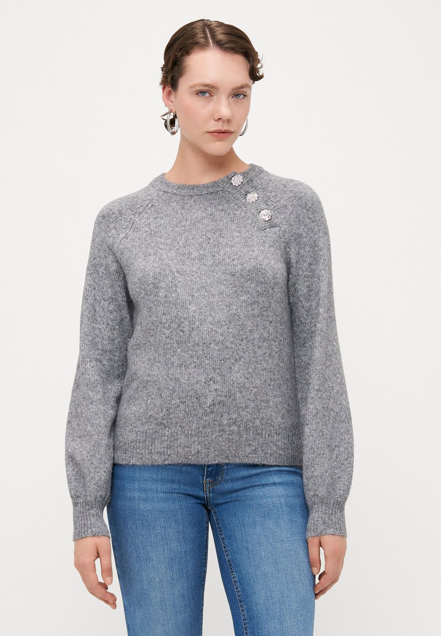 Джемпер ONLY Tall ONLLAUREN LIFE O NECK BUTTON, Medium Grey Melange/Mottled Grey
Джемпер ONLY Tall ONLLAUREN LIFE O NECK BUTTON, Medium Grey Melange/Mottled Grey