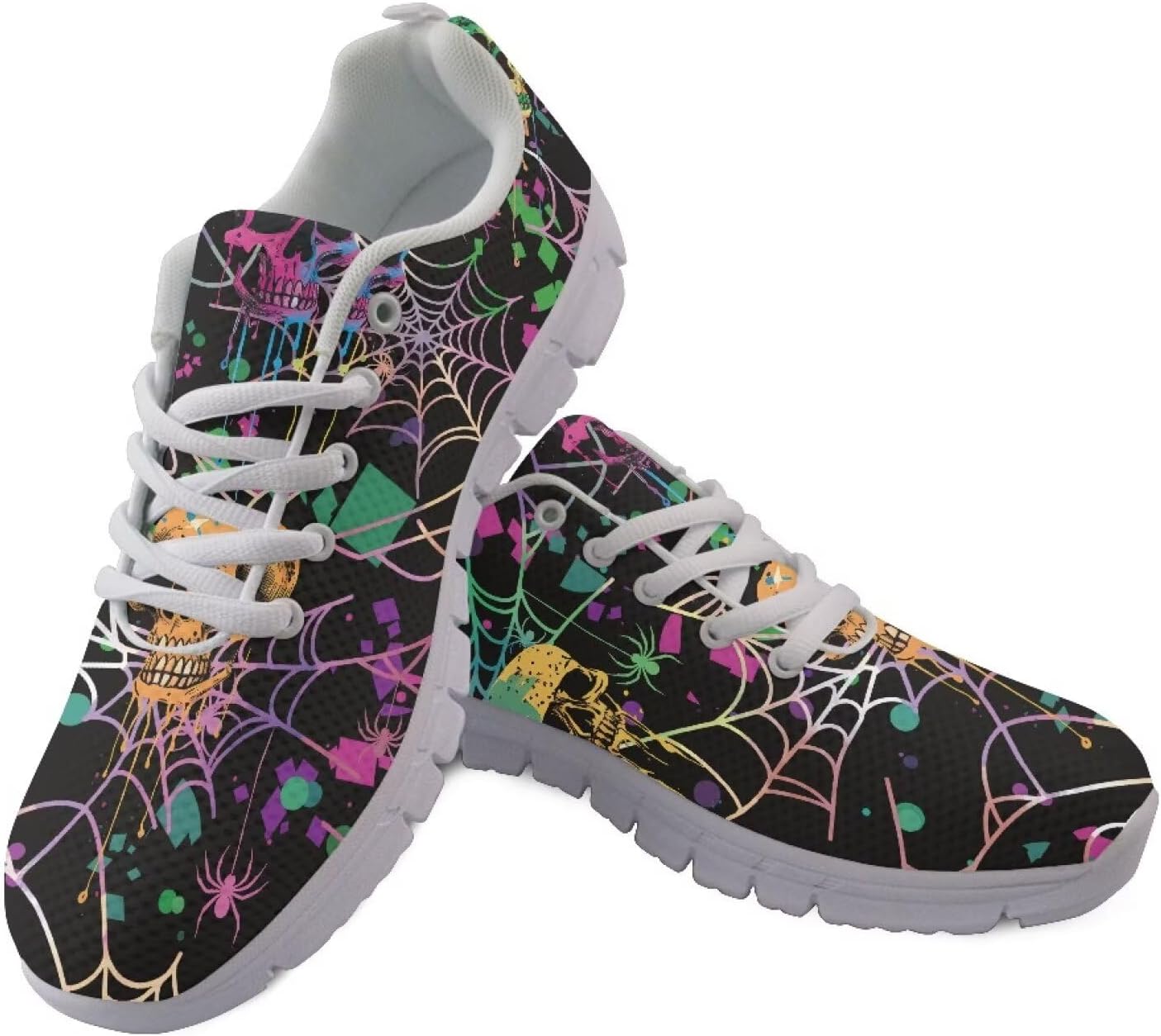 Мужские беговые кроссовки GIFTPUZZ Halloween с сетчатой тканью, легкие и дышащие, размеры 38-48, Colorful Skulls Webs
Мужские беговые кроссовки GIFTPUZZ Halloween с сетчатой тканью, легкие и дышащие, размеры 38-48, Colorful Skulls Webs