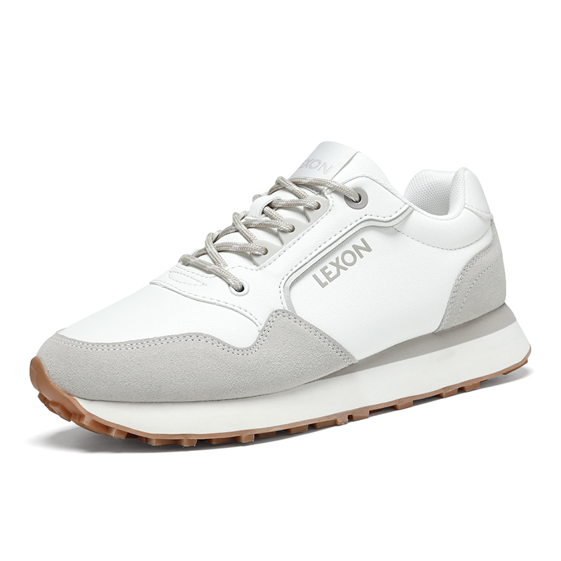 LEXON Низкие повседневные кроссовки с мягкой подошвой, противоскользящие, износостойкие, влагоотводящие, серо-белые, мужские
LEXON Низкие повседневные кроссовки с мягкой подошвой, противоскользящие, износостойкие, влагоотводящие, серо-белые, мужские