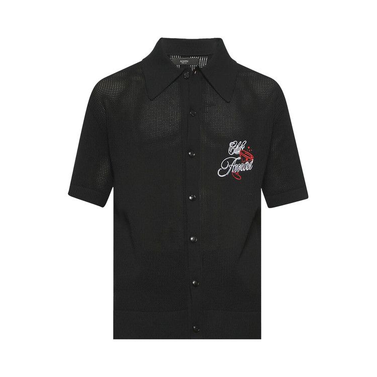 Рубашка Amiri Club Amiri Crochet Shirt, Black
Рубашка Amiri Club Amiri Crochet Shirt, Black