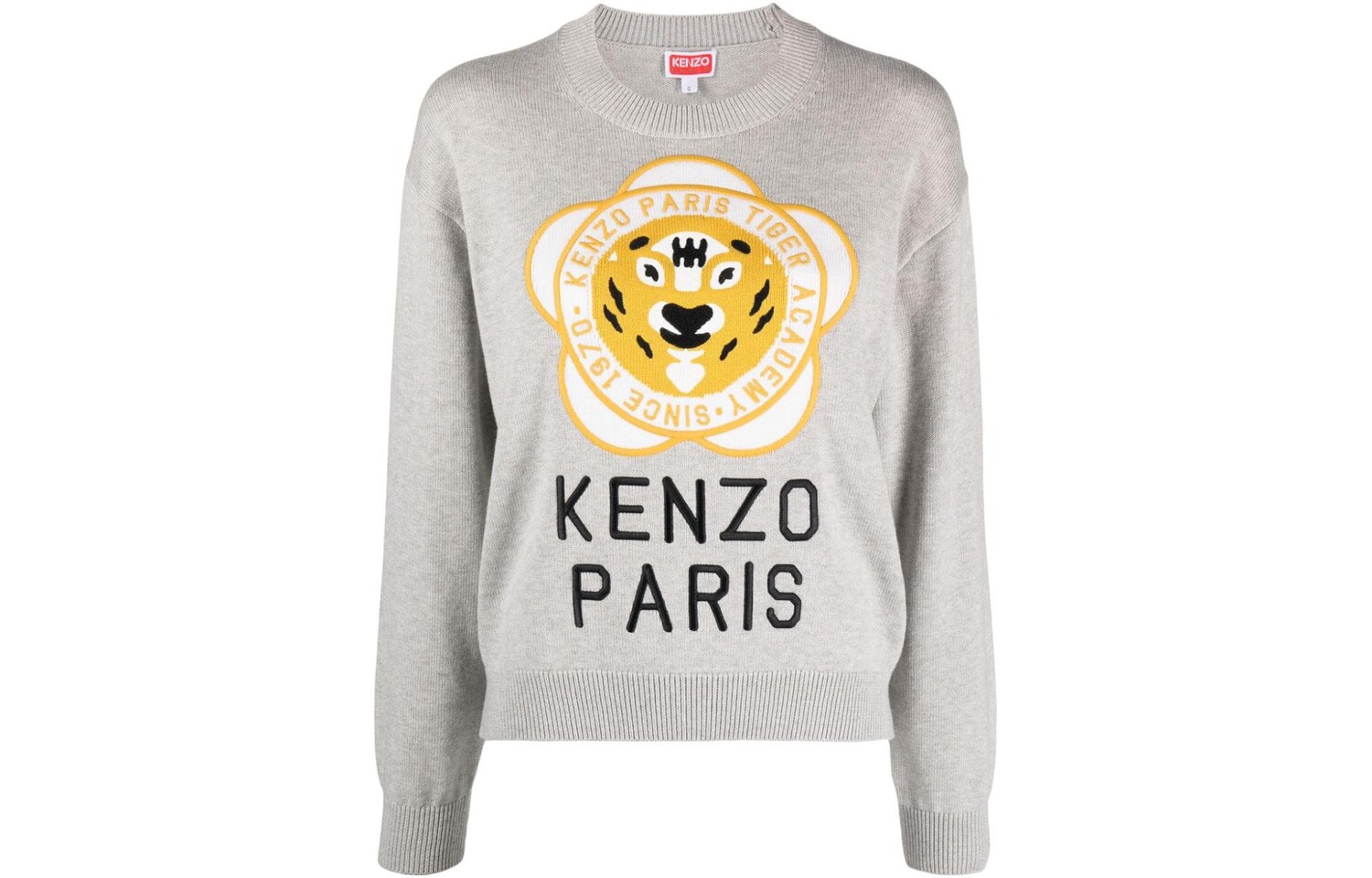 Свитер женский Kenzo, серый 
Свитер женский Kenzo, серый