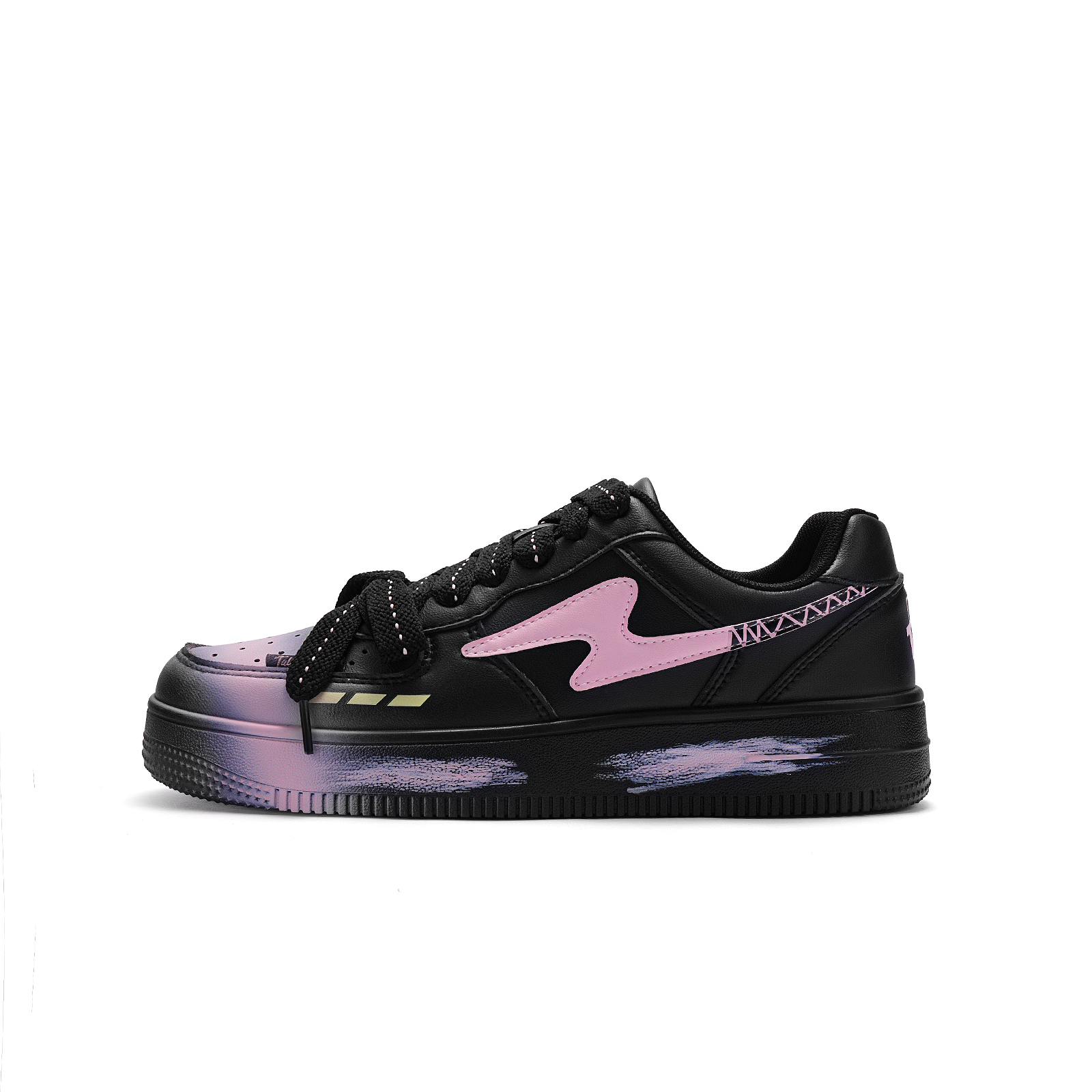 TALKING TOM Унисекс скейтборд кроссовки лоу-топ белый черный розовый - черный розовый, цвет Black Pink
TALKING TOM Унисекс скейтборд кроссовки лоу-топ белый черный розовый - черный розовый, цвет Black Pink