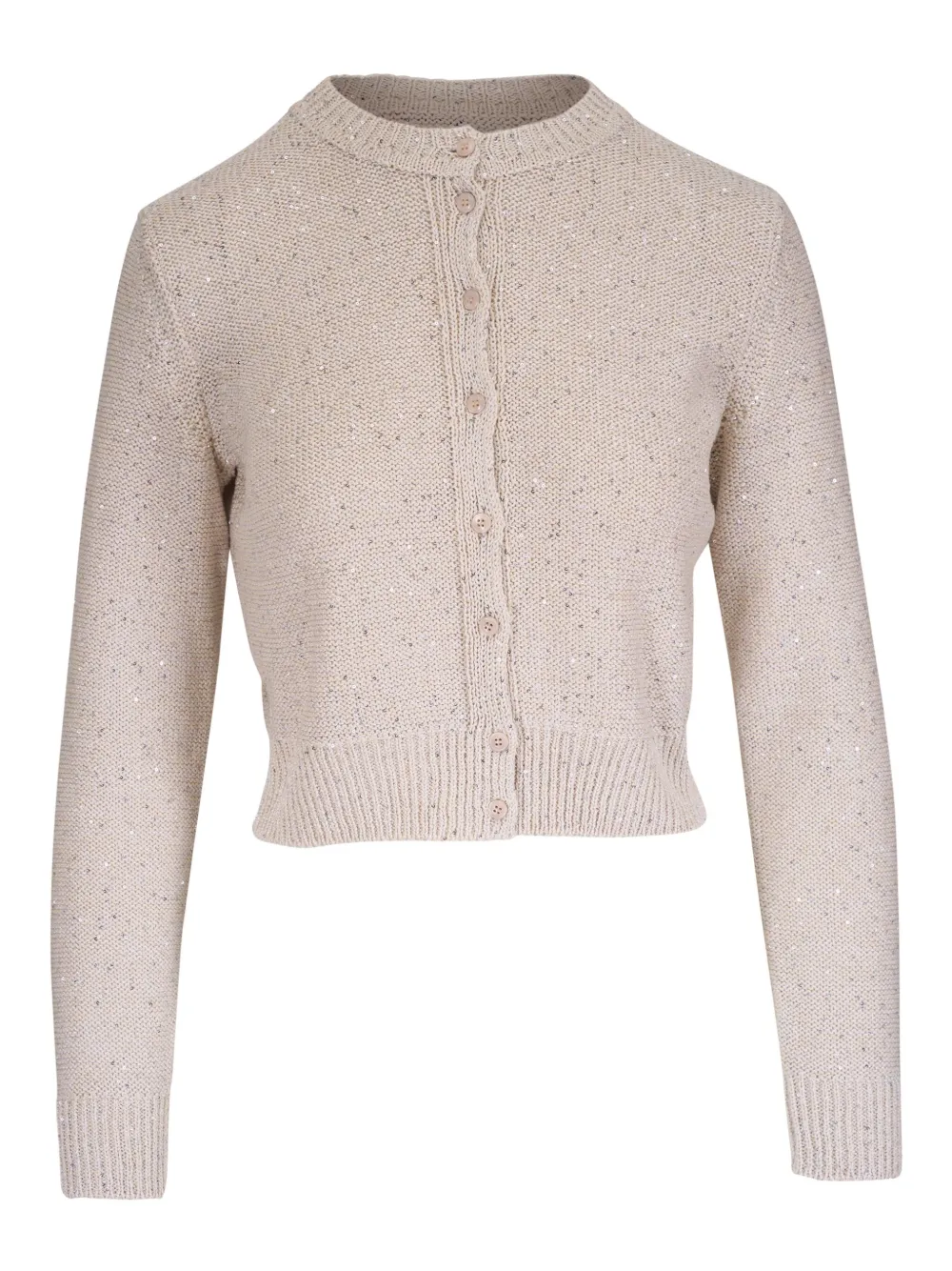 Кардиган с круглым вырезом Akris, нейтральный
Кардиган с круглым вырезом Akris, нейтральный