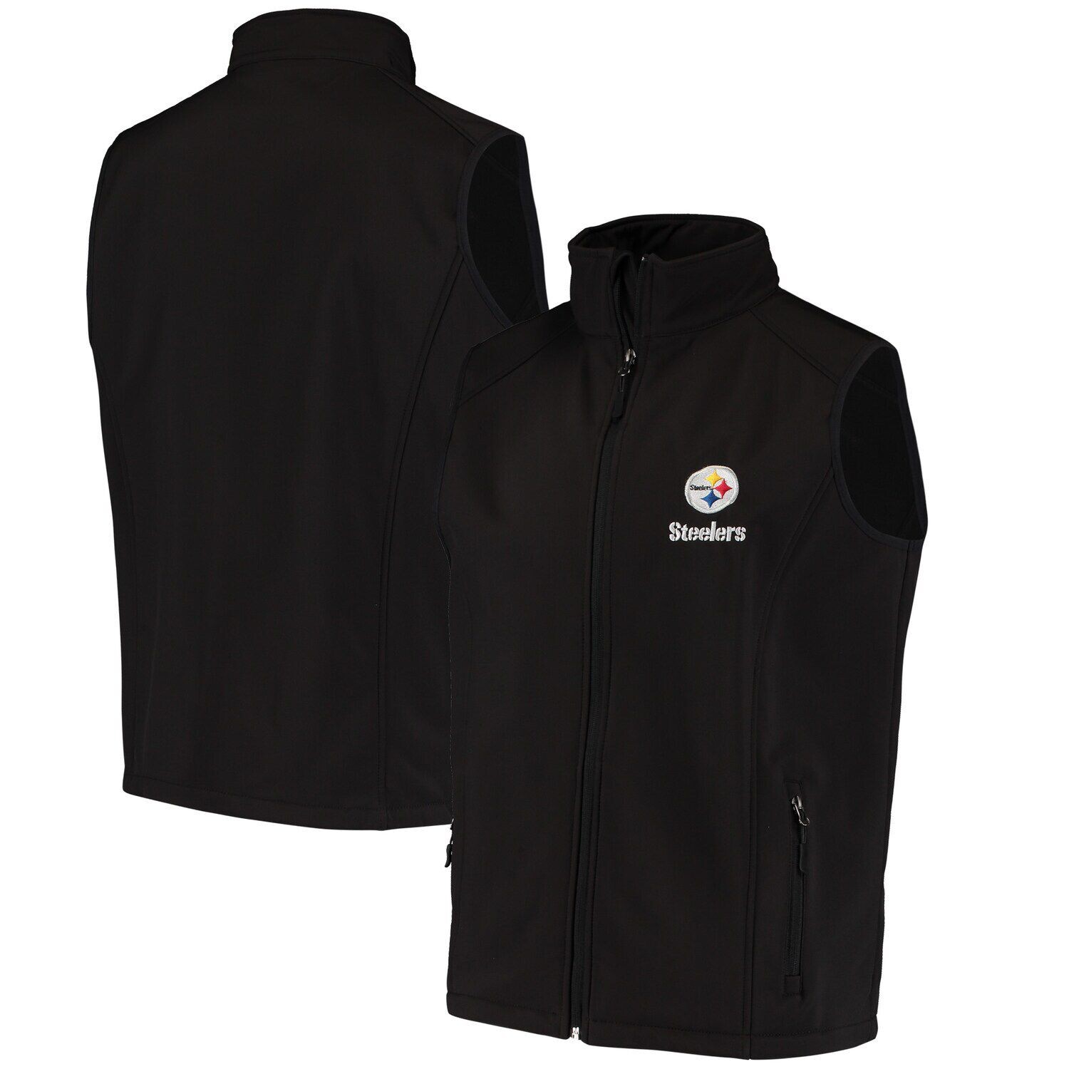 Мужской жилет Dunbrooke Black Pittsburgh Steelers Circle Archer Softshell с молнией во всю длину
Мужской жилет Dunbrooke Black Pittsburgh Steelers Circle Archer Softshell с молнией во всю длину