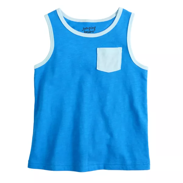 Детский майка с карманом для мальчика Jumping Beans, цвет aussie blue
Детский майка с карманом для мальчика Jumping Beans, цвет aussie blue