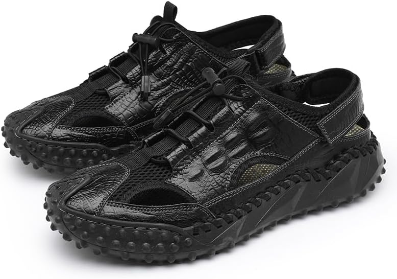 Мужские повседневные модные сандалии для походов AQIXIDX, спортивная обувь для ходьбы на открытом воздухе, закрытый носок, дышащие, легкие, пляжные туфли, черный
Мужские повседневные модные сандалии для походов AQIXIDX, спортивная обувь для ходьбы на открытом воздухе, закрытый носок, дышащие, легкие, пляжные туфли, черный