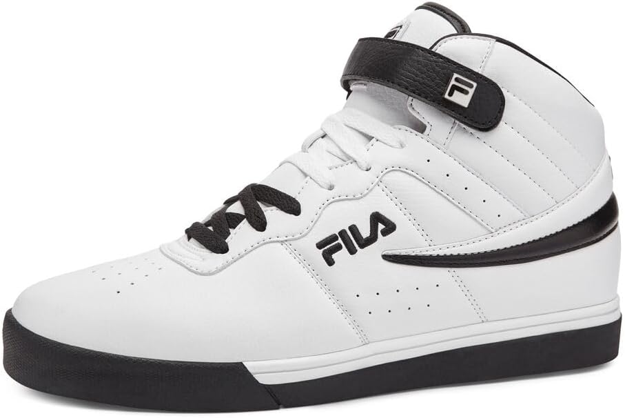 Мужские кроссовки Fila Everyday Sport Athletic Casual высокие на шнуровке Vulc 13 Mid, белый/черный
Мужские кроссовки Fila Everyday Sport Athletic Casual высокие на шнуровке Vulc 13 Mid, белый/черный