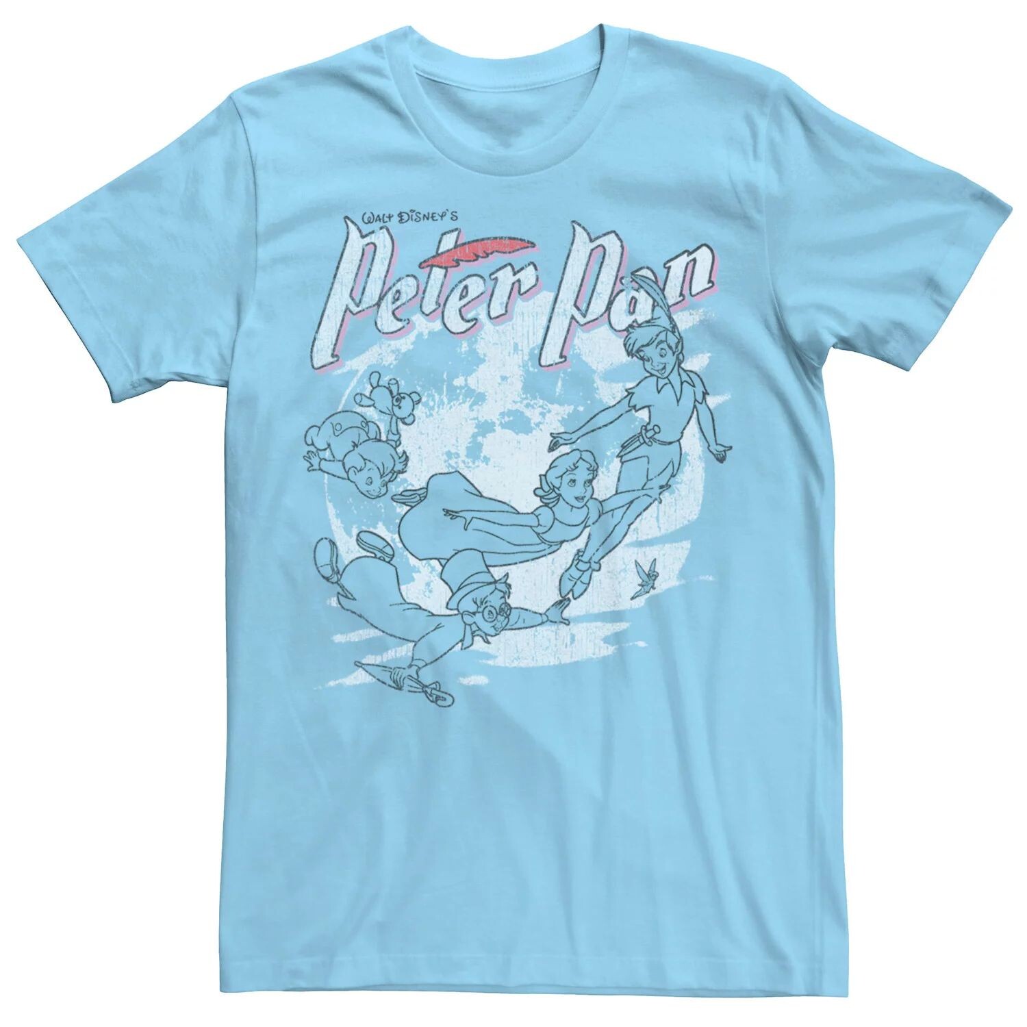 Мужская прозрачная футболка с летающим чехлом Disney Peter Pan Group Shot Licensed Character
Мужская прозрачная футболка с летающим чехлом Disney Peter Pan Group Shot Licensed Character