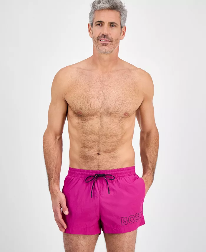 Мужские плавки Mooneye Outlined Logo с кулиской, длина 3" Hugo Boss, розовый
Мужские плавки Mooneye Outlined Logo с кулиской, длина 3" Hugo Boss, розовый