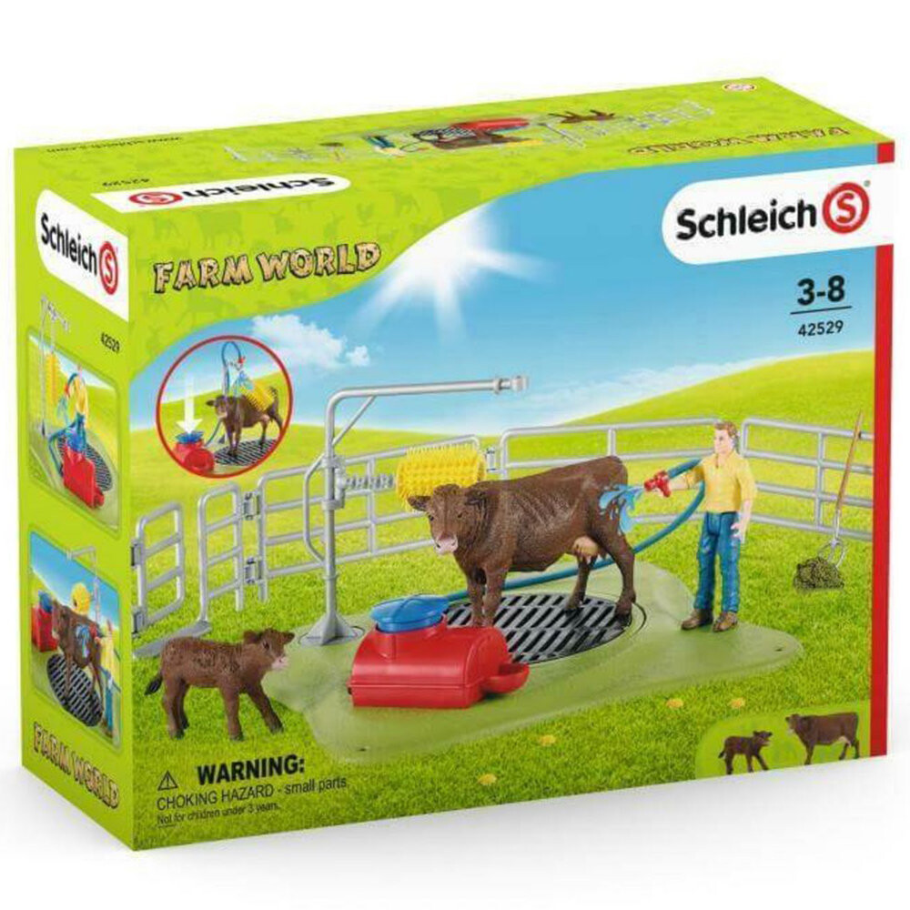 Schleich Cow Pen + Автомойка
Schleich Cow Pen + Автомойка