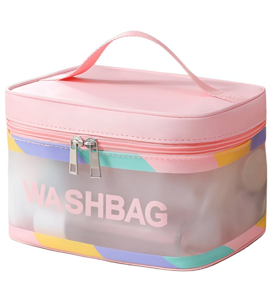 Дорожная косметичка с ручками, водонепроницаемый органайзер для туалетных принадлежностей Zzato Zorganizowany Dom
Дорожная косметичка с ручками, водонепроницаемый органайзер для туалетных принадлежностей Zzato Zorganizowany Dom