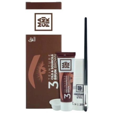 Набор для окрашивания бровей и ресниц № 3, коричневый Generik
Набор для окрашивания бровей и ресниц № 3, коричневый Generik