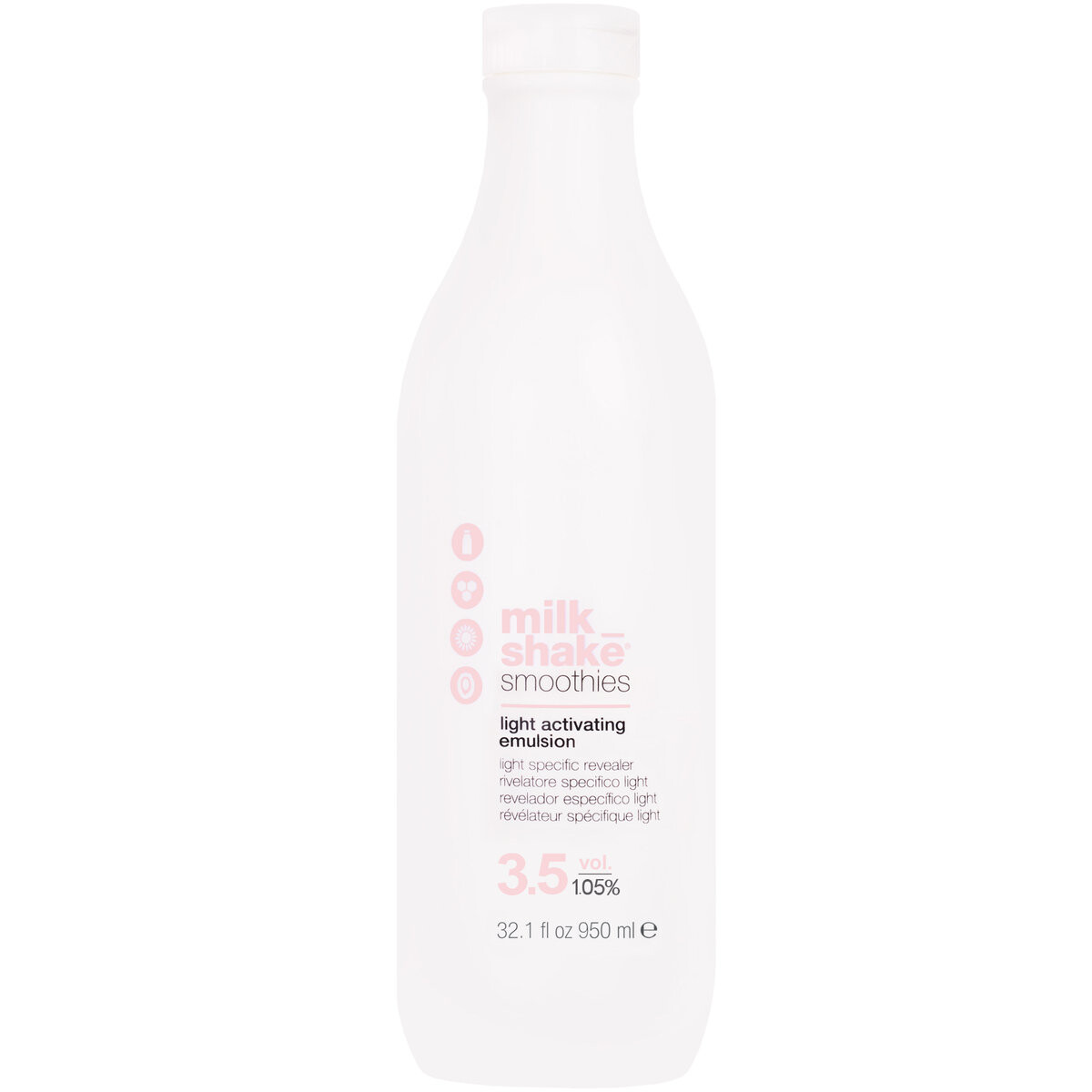 Milk Shake Smoothies Light Activating Emulsion - активирующая эмульсия для красок Milk Shake Smoothies, 950мл
Milk Shake Smoothies Light Activating Emulsion - активирующая эмульсия для красок Milk Shake Smoothies, 950мл