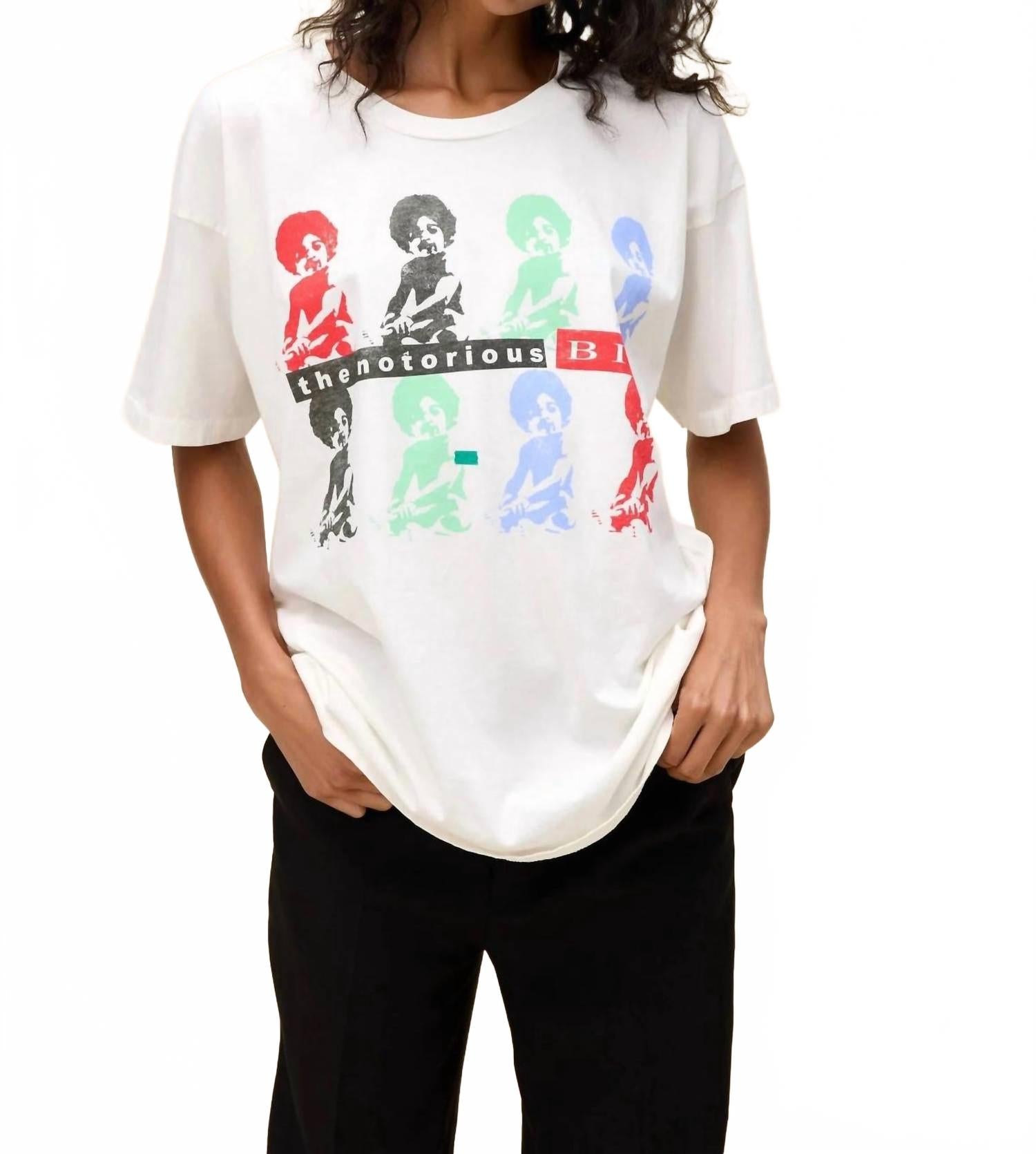 Футболка Notorious Big It Was All A Dream Merch в винтажном белом цвете Daydreamer, белый
Футболка Notorious Big It Was All A Dream Merch в винтажном белом цвете Daydreamer, белый