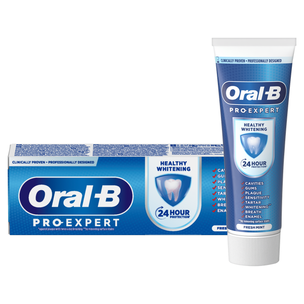 Зубная паста, 75 мл Oral-B Pro expert healthy whitening
Зубная паста, 75 мл Oral-B Pro expert healthy whitening