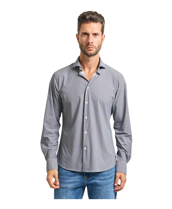 Синяя рубашка с идентификационным номером 0365 Yes Zee, синий
Синяя рубашка с идентификационным номером 0365 Yes Zee, синий