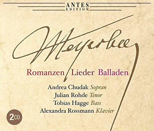 CD диск Meyerbeer / Chudak / Rossmann: Romanzen & Lieder & Balladen
CD диск Meyerbeer / Chudak / Rossmann: Romanzen & Lieder & Balladen
