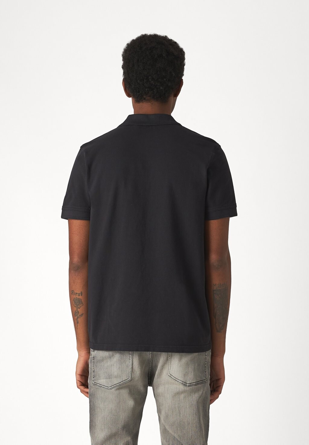 Рубашка-поло Prime BOSS, черная 
Рубашка-поло Prime BOSS, черная