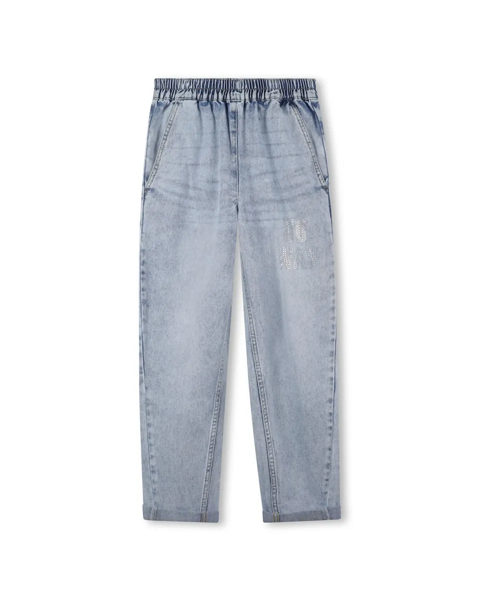 Детские ковбойские джинсы из хлопка Billieblush, синий
Детские ковбойские джинсы из хлопка Billieblush, синий