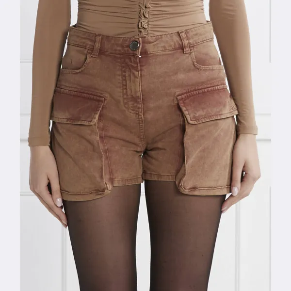 Шорты стандартного кроя Pinko, коричневый
Шорты стандартного кроя Pinko, коричневый