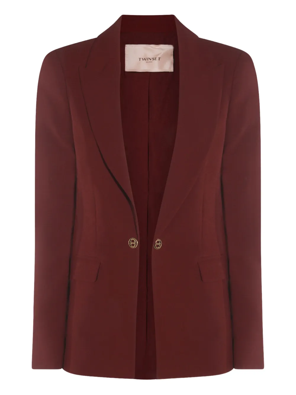 Жакет с заостренными лацканами TWINSET, красный
Жакет с заостренными лацканами TWINSET, красный