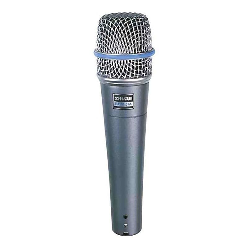 Динамический микрофон Shure BETA 57A Supercardioid Dynamic Instrument Microphone
Динамический микрофон Shure BETA 57A Supercardioid Dynamic Instrument Microphone