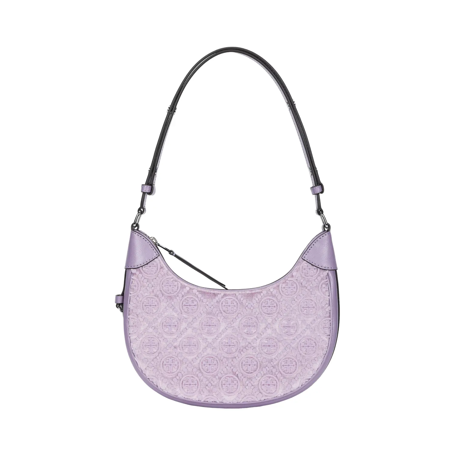 TORY BURCH Монограмма из вискозы полумесяц сумка через плечо женская светло-фиолетовая
TORY BURCH Монограмма из вискозы полумесяц сумка через плечо женская светло-фиолетовая