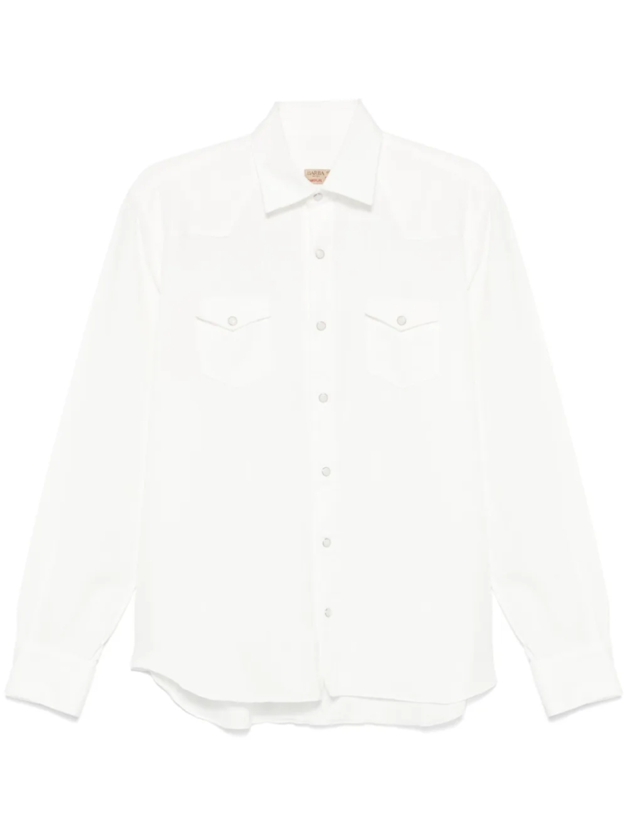 Рубашка Barba со вставками, белый
Рубашка Barba со вставками, белый