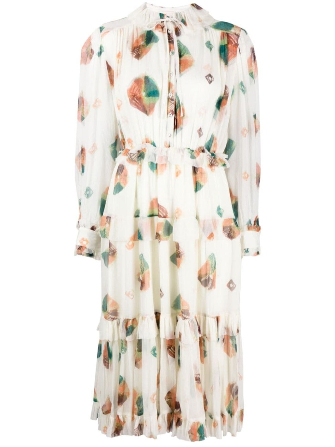 Ulla Johnson короткое платье-рубашка Reina с оборками, нейтральный цвет
Ulla Johnson короткое платье-рубашка Reina с оборками, нейтральный цвет