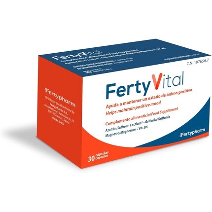 Фертивитал 30 капсул Laboratorio Fertypharm
Фертивитал 30 капсул Laboratorio Fertypharm