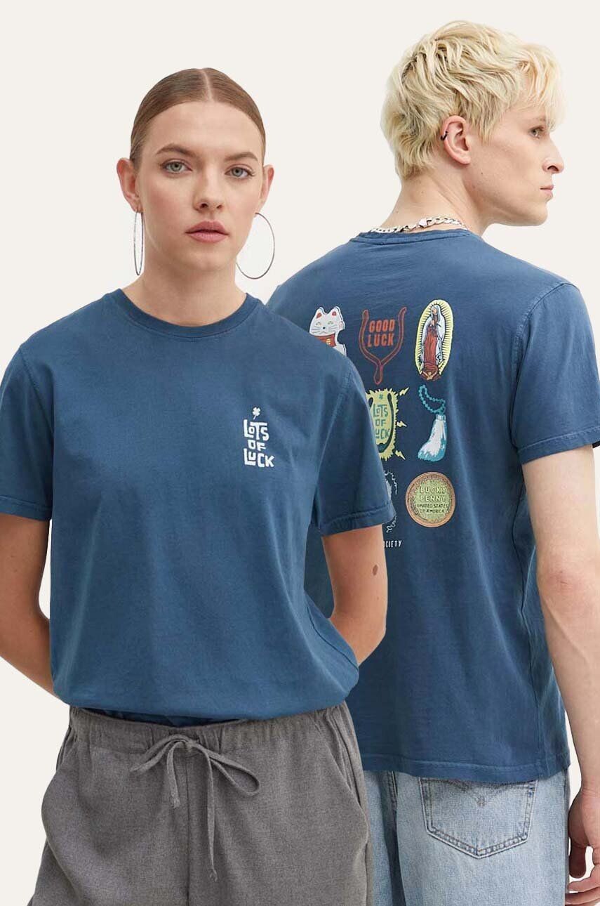 Хлопковая футболка Kaotiko, бирюзовый
Хлопковая футболка Kaotiko, бирюзовый