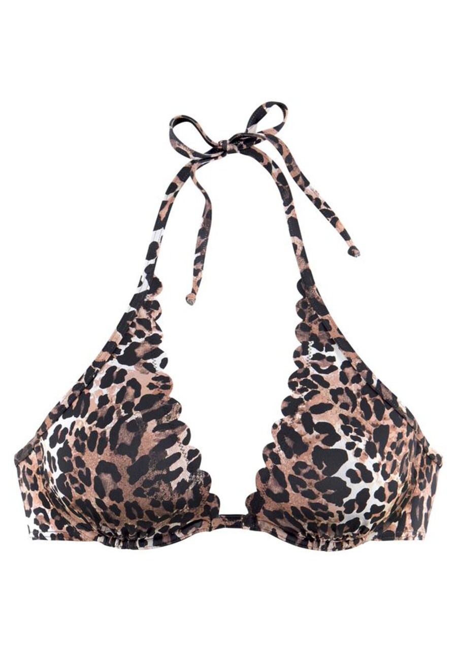 Треугольный топ бикини LASCANA Lexa, цвет Light brown/Dark brown
Треугольный топ бикини LASCANA Lexa, цвет Light brown/Dark brown