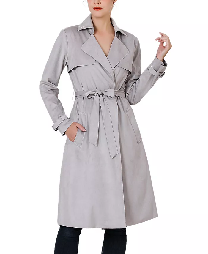 Женское длинное пальто кими + кай из искусственной замши Kimi + Kai, серый
Женское длинное пальто кими + кай из искусственной замши Kimi + Kai, серый