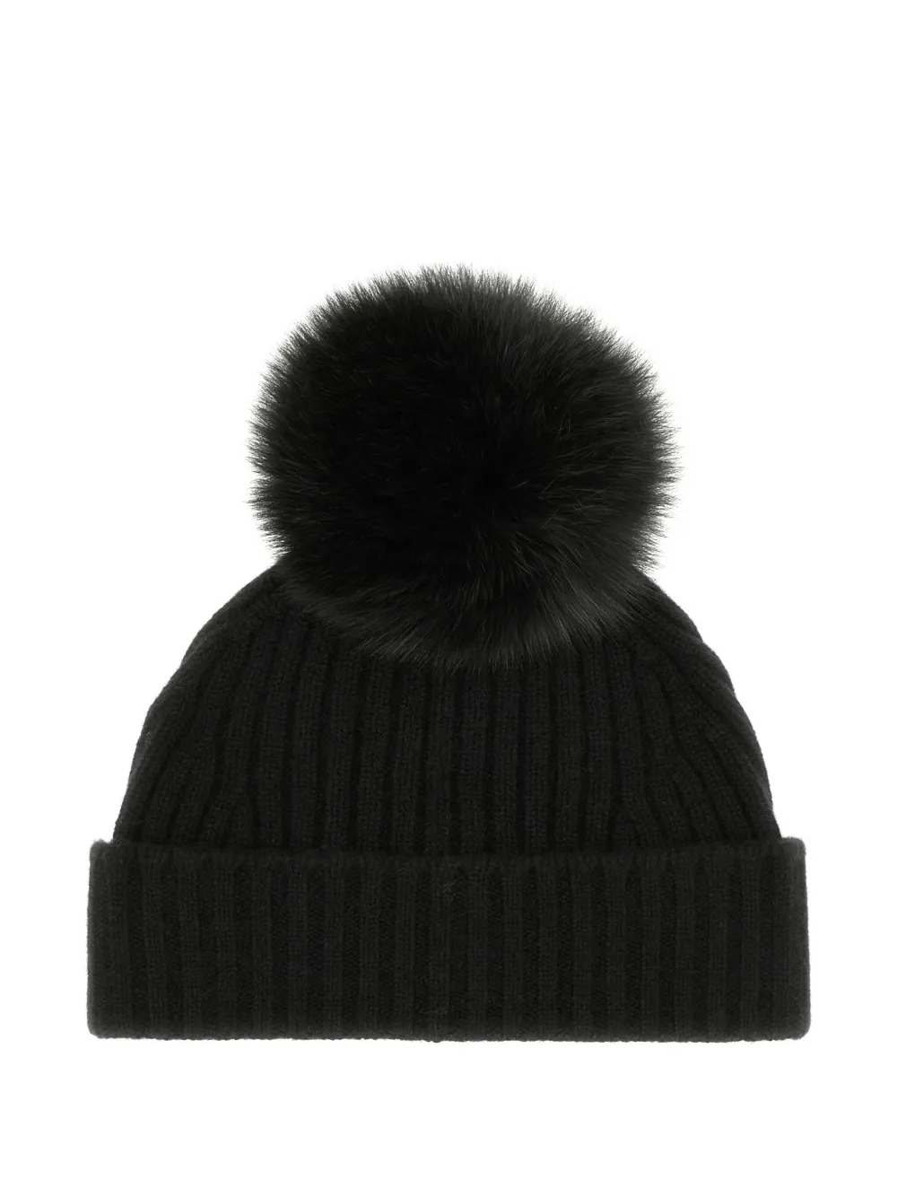 Шапка-бини с помпоном в рубчик Vanisè, черный
Шапка-бини с помпоном в рубчик Vanisè, черный