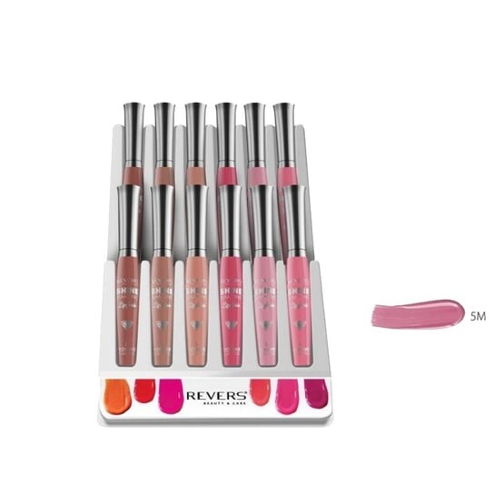 Блеск для губ 5М, 12 мл Revers, Shine Diamond Lip Gloss
Блеск для губ 5М, 12 мл Revers, Shine Diamond Lip Gloss
